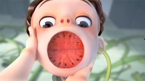 吐西瓜籽吃瓜群众惊讶,吃瓜群众惊呼不已！